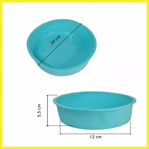 Haggt® 2 Pcs Moldes Silicona Reposteria, Molde Bizcocho Horno