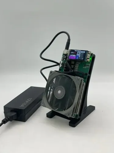 Minerador Nerdqaxe++ 4.8th/s 60w Bitcoin C/ Fonte 110/220v