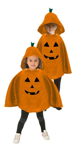 Disfraz Calabaza Naranja Clasico Halloween Infantil