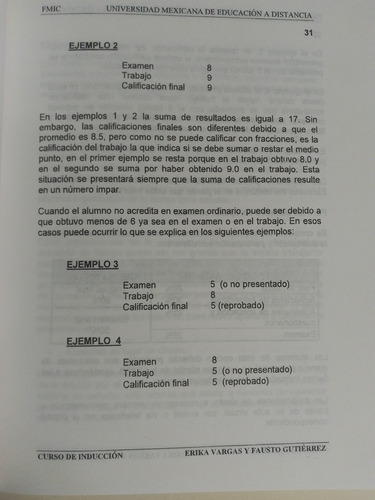 Guía De Autoestudio De Curso Introductorio - Umed (Usado)