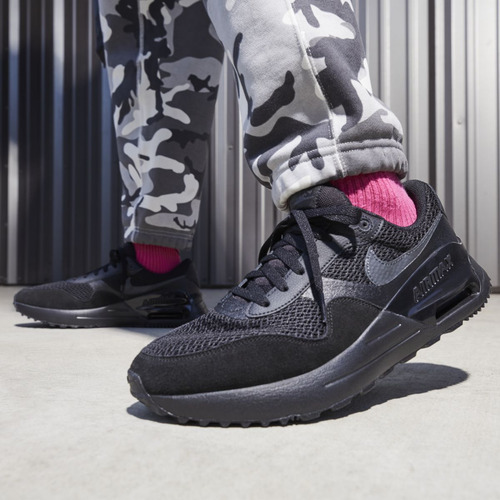 Tenis Para Hombre Nike Air Max Systm Negro