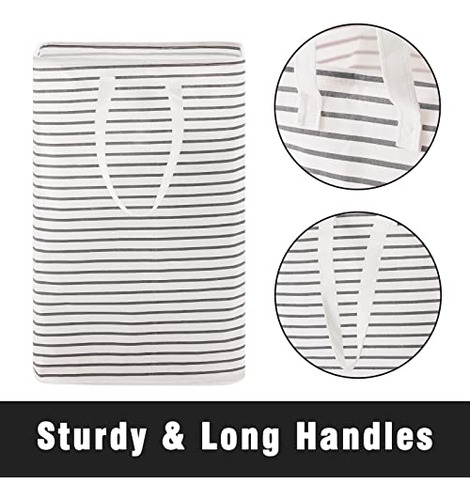 Canasta De Ropa Grande Plegable De 72 Litros, Cesto De Ropa