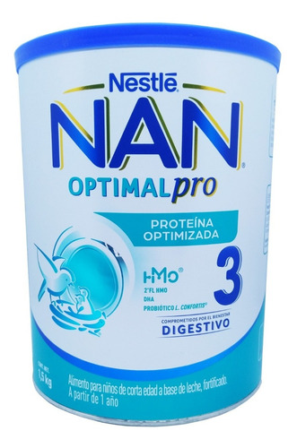 Formula Infantil Nan 3 Optimalpro - 1.5 Kg