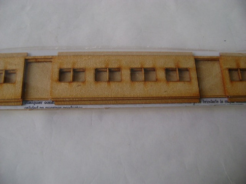 Imagen 4 de 6 de Nico Coche Servicio Local C/furg Kit Fibrofacil H0 (mnt 70)