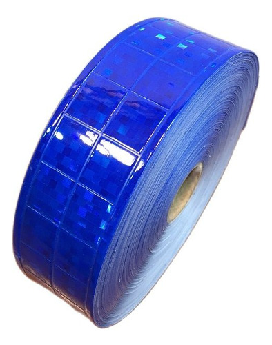 Cinta Reflectiva Pvc 2 Pulgada Azul