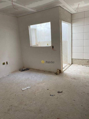 Imagem 2 de 14 de Cobertura Com 2 Dormitórios À Venda, 102 M² Por R$ 375.000,00 - Casa Branca - Santo André/sp - Co0274