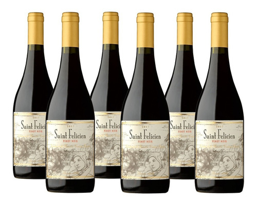 Vino Saint Felicien Pinot Noir X750ml Caja X 6u