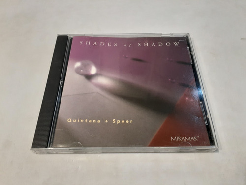 Shades Of Shadow, Quintana + Speer - Cd 1990 Made In Usa Ex