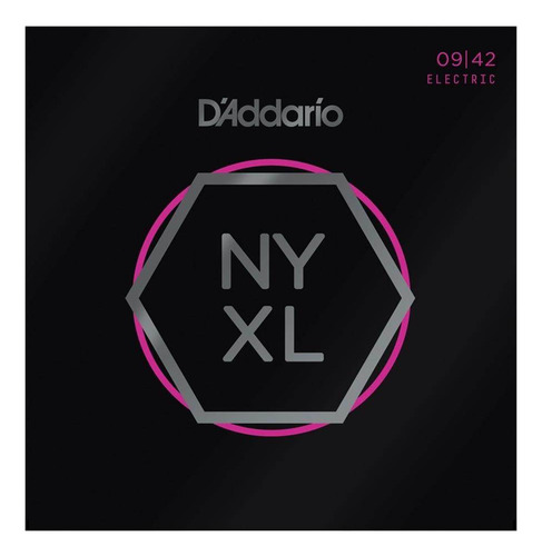 Encordado Cuerdas Daddario Nyxl0942 Super Light Nickel 009