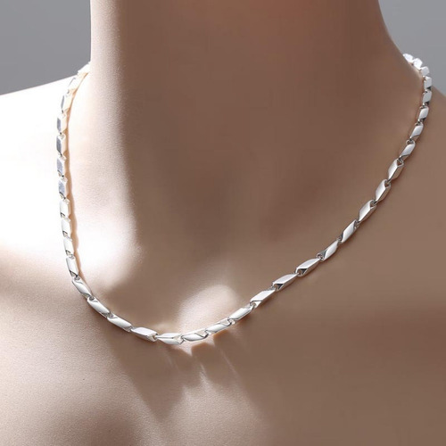 Colar Masculino De Corrente Grossa Em Prata 990 Bold Prese