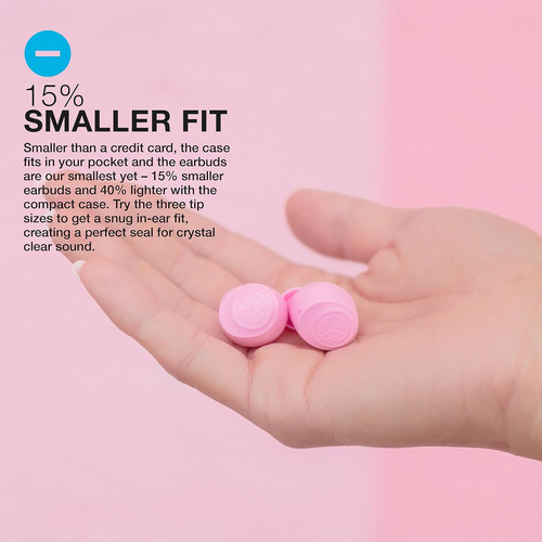 Auriculares Inalambricos Con Bluetooth, Jlab, Rosa