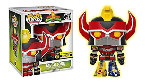 Funko Pop Power Rangers Megazord Glow-in-dark Ee Exclusive