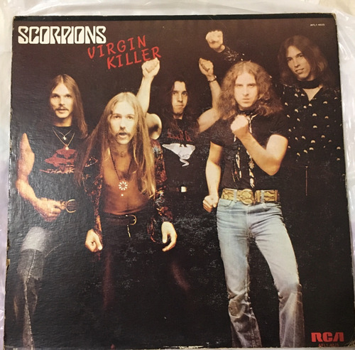 Scorpions - Virgin Killer - Lp - Printed  In Usa 1977 - Rca