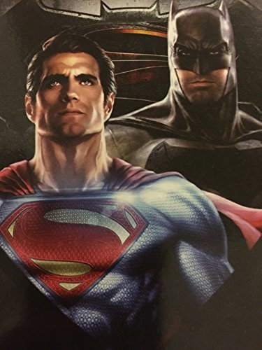 Los Héroes De Dc Comics Superman Vs Batman Gotham 40x50 Suav