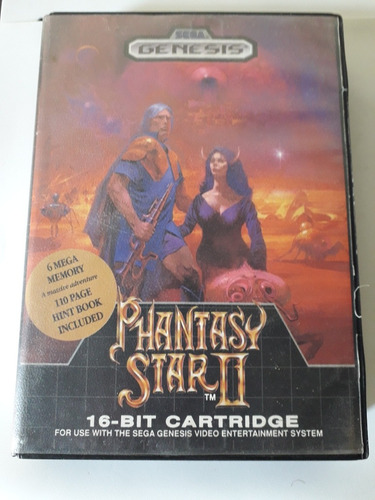 Phantasy Star 2 Sega Genesis Original
