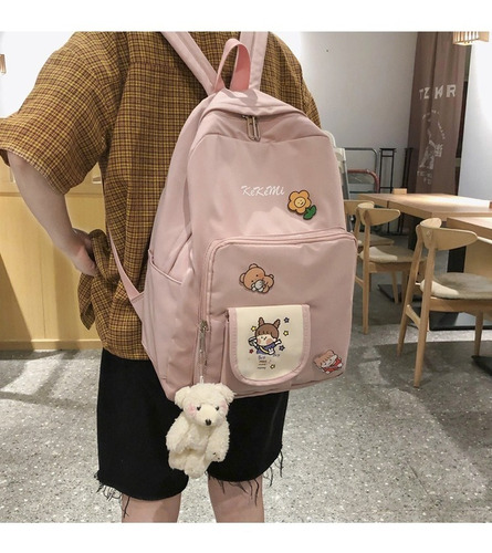 Mochila Linda De Gran Capacidad Ulzzang Estilo Coreano Mochila Linda De Gran Capacidad Ulzzang Estilo Coreano
