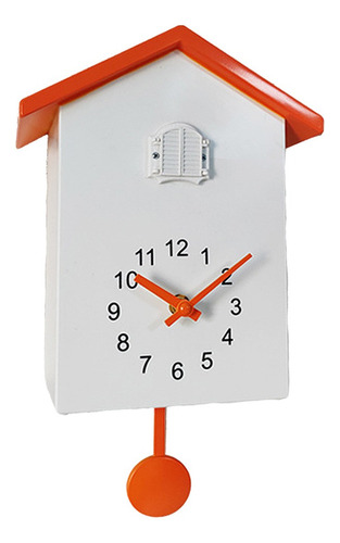 Reloj De Pared De Cuco, Péndulo Minimalista Moderno De Casa
