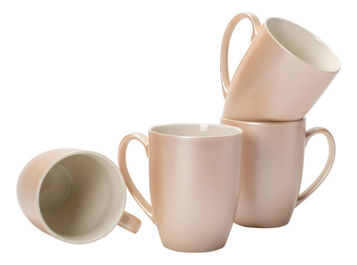 Tazas De Caf De Porcelana China Elanze Designs, 10 Oz, Juego