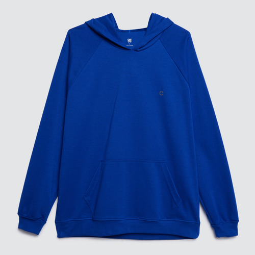 Hoodie Hombre Ostu  Azul Poliéster 60060323-50368