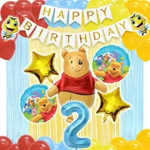 Comprar Kit Globos Fiesta Winnie Pooh - Cumpleaños De Winnie Pooh!