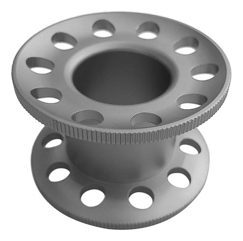 Ligero De Aleación De Aluminio Buceo Buceo Carrete De Gris