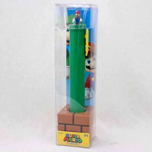 Lapicera Super Mario Bros Figura Tubo