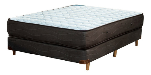 Imagen 1 de 9 de Colchón + Sommier Suite - Lenga 1.40 X 2.00 Mts