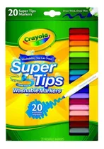 Comprar Marcadores Crayola, 20 Marcadores Lavables 