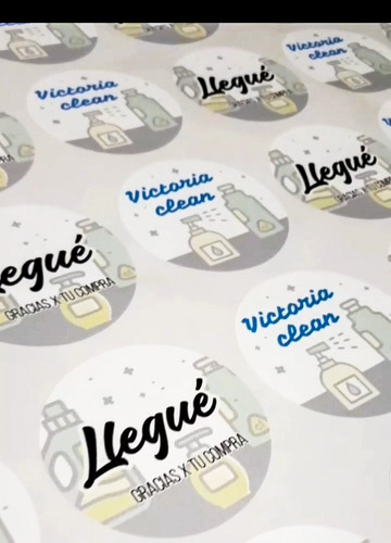 Stickers Personalizados Troquelados, Impreso En Vinilo. 