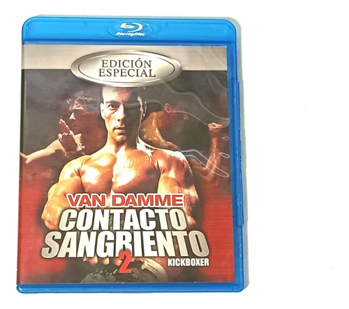Bluray Contacto Sangriento 2 (kickboxer) Van Damme Original (Usado)