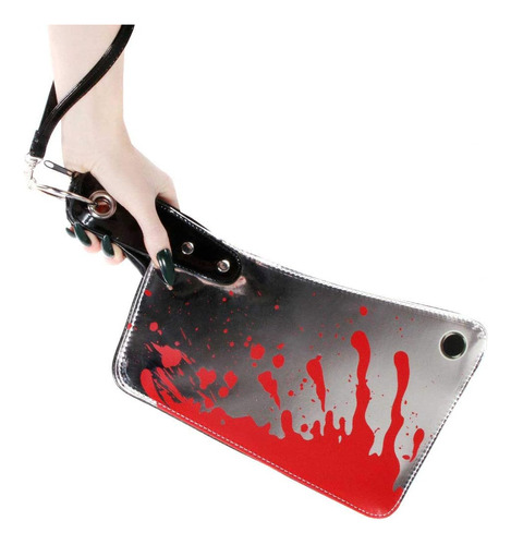 Bolso De Mano Kreepsville 666 Cleaver Metálico