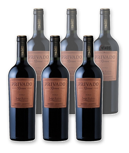 Vino Privado Cabernet Franc Jorge Rubio 750ml Caja X6