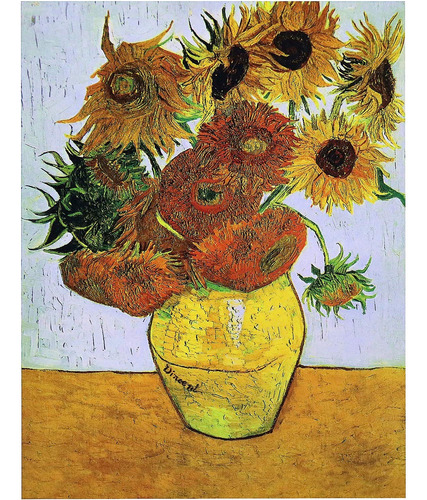 Moruska Girasoles Por Vincent Van Gogh Jigsaw Puzzle 1000 Pi