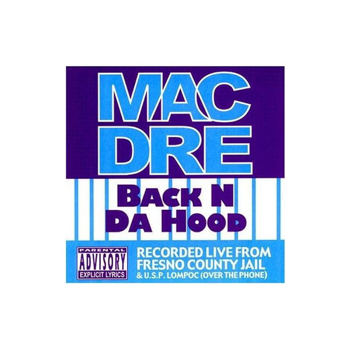 Mac Dre Back N Da Hood Usa Import Cd Nuevo