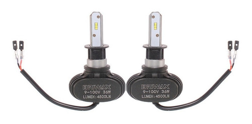 Kit Lampada Farol Ultra Led 6000k 36w 9000 Lúmens Tipo Xenon