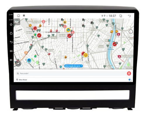 Kit Multimidia Idea 07/12 9p Carplay Android Auto 2gb 32gb