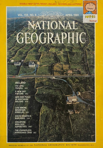 Revista National Geographic, 04/1981, Irlanda, C7