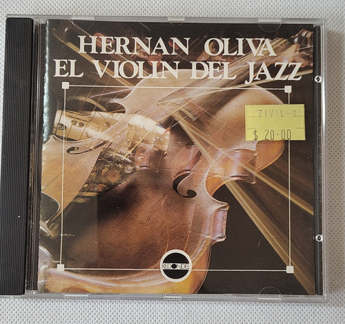 Cd Hernan Oliva El Violin Del Jazz Original  