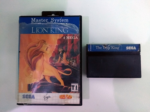 The Lion King O Rei Leão - Master System