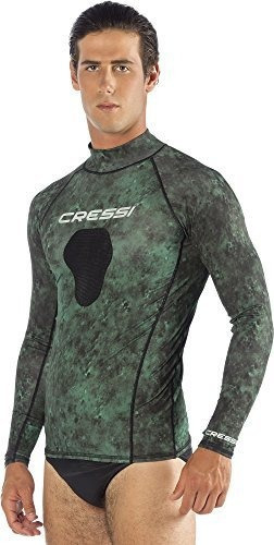 Cressi Azul Cazador Con Capucha Rashguard  Exclusiva