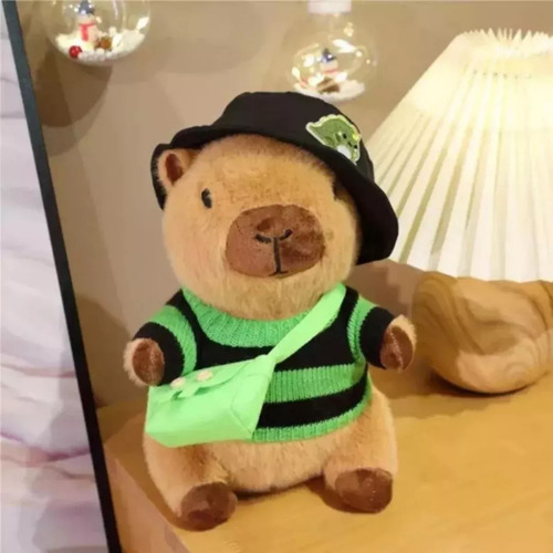 Capybara Juego 25cm De Ropa De Capibara 9 Piezas De
