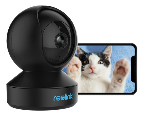 Reolink Cmara De Seguridad Para Interiores, Panormica E Incl