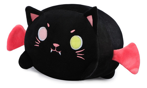 Almohada Gato Negro 20 Cm Suave Y Luminosa