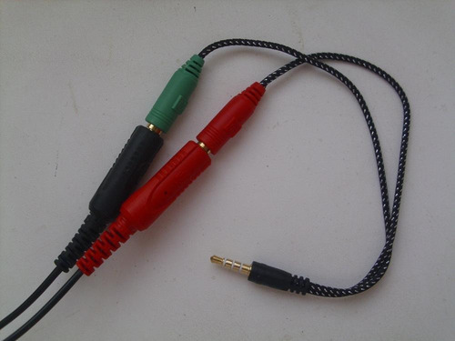 25 Piezas Divisor Cable Splitter Auxiliar 3.5 Mm Micrófono