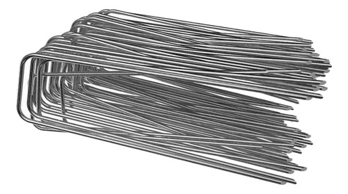 50 Grapas De Acero Para Jardín, Grapas Para 2,5x4x200mm