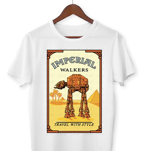 Remera Star Impreial Walker Diseño Exclusivo Hombre