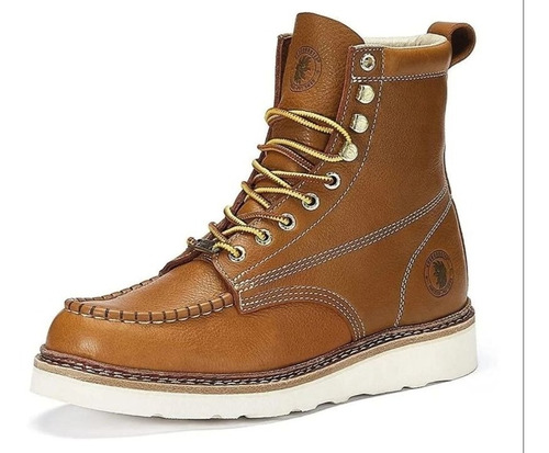 Botas De Cuero Autentico Casuales Para Hombre Rockrooster