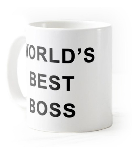 Taza The Office World's Best Boss Michael Scott Cerámica