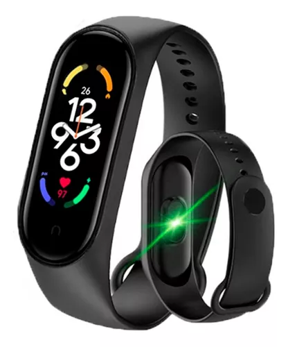 Brazalete Inteligente Pulsera Reloj Contador Calorías | MercadoLibre