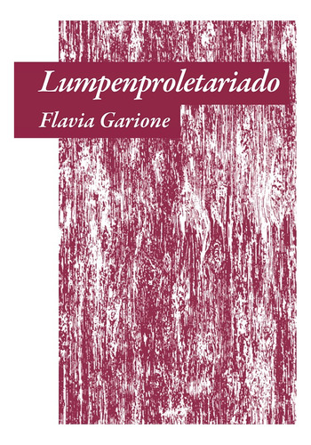 Flavia Garione Lumpenproletariado Triana Villa Urquiza